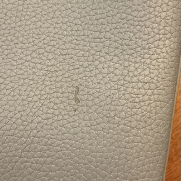 HOBO Taupe Leather Tote with Wide Shoulder Straps - Picture 7 of 7